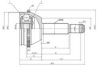 AYWIPARTS AW1510731A Joint Kit, drive shaft